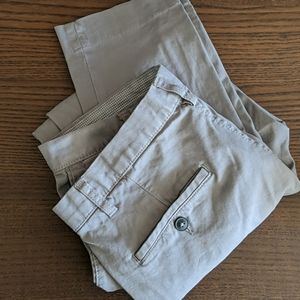 Mens grey chino slacks